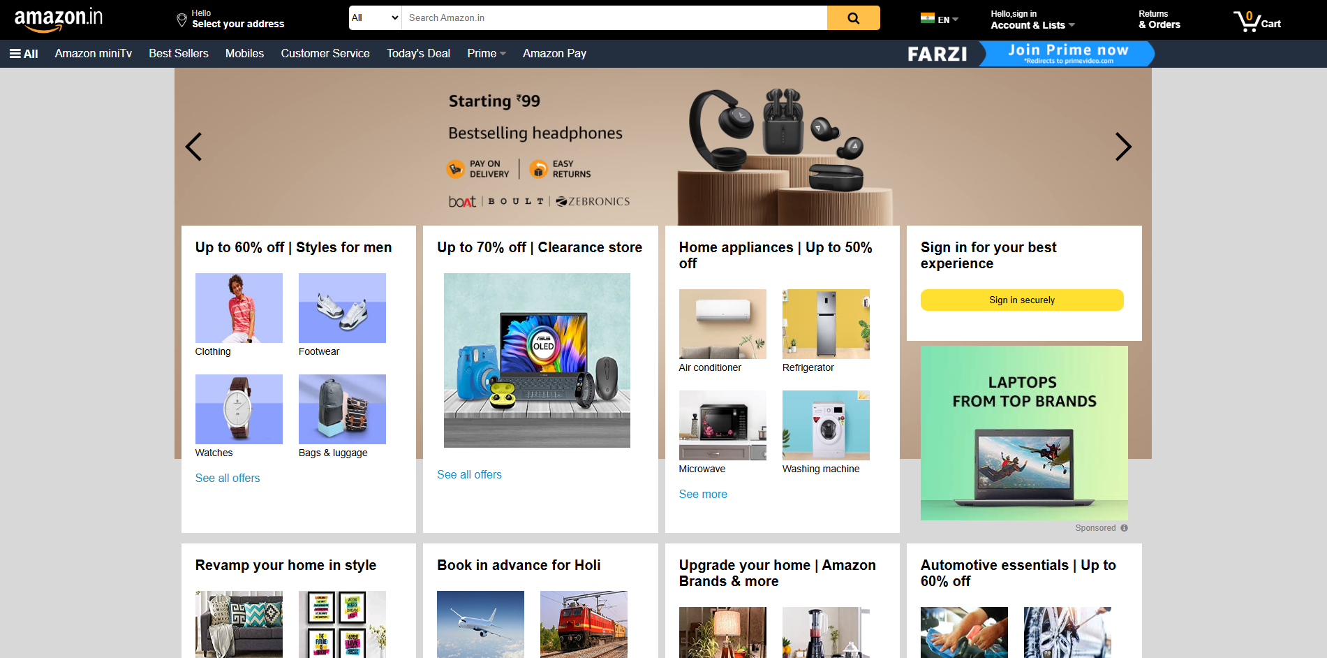 amazon-e-commerce clone